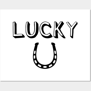 Lucky Horseshoe Posters and Art